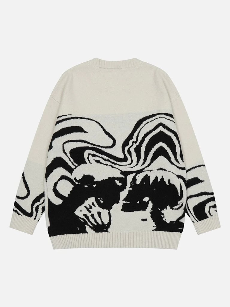 Shop Similar: Aelfric Eden Skeleton Portrait Sweater