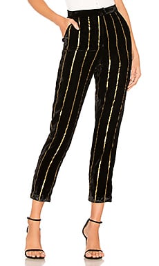 DEMO TEAM PANTS BLACK with GOLD STRIPE on sale starting at 2085