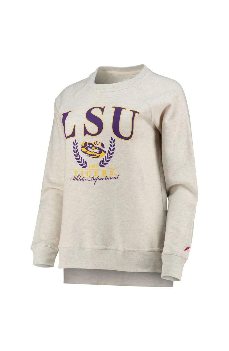 College-Sweatshirt Outfit: League Collegiate Wear LSU Sweatshirt