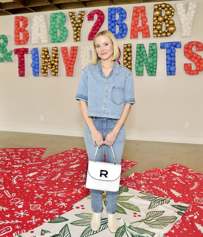LOS ANGELES, CALIFORNIA - DECEMBER 05:  Kristen Bell Hosts The Baby2Baby And Tiny Prints Winter Wonderland at Casita Hollywood on December 05, 2019 in Los Angeles, California. (Photo by Stefanie Keenan/Getty Images for Baby2Baby)