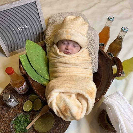 Mom Dresses 1-Month-Old Baby Up as a Burrito
