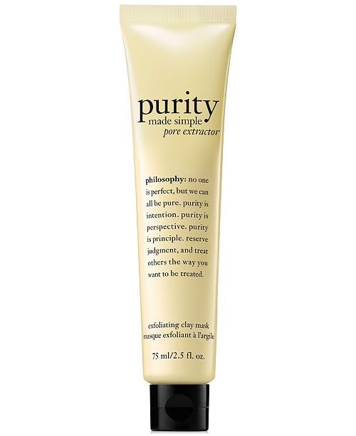 Saturday, 7/25: Philosophy Purity Made Simple Pore Extractor Mask