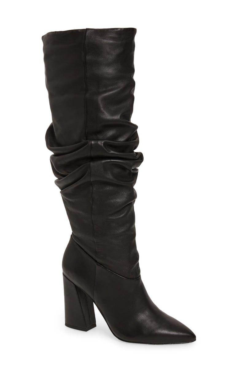 Melania Trump's Black Scrunch Boots | POPSUGAR Fashion