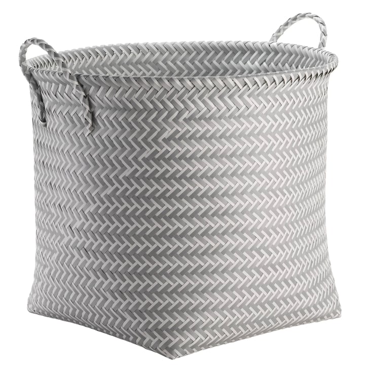 Large Round Woven Plastic Storage Basket Best Organisation Products