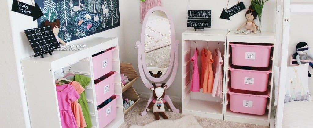 DIY Wardrobe Station For Kids