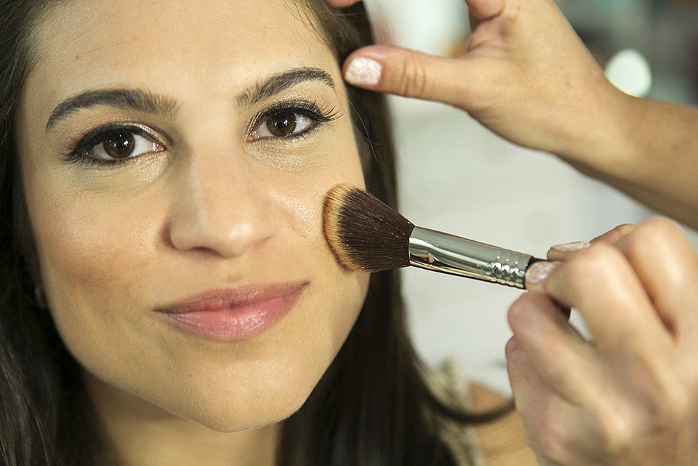 Step 7: Bronzing Cheeks