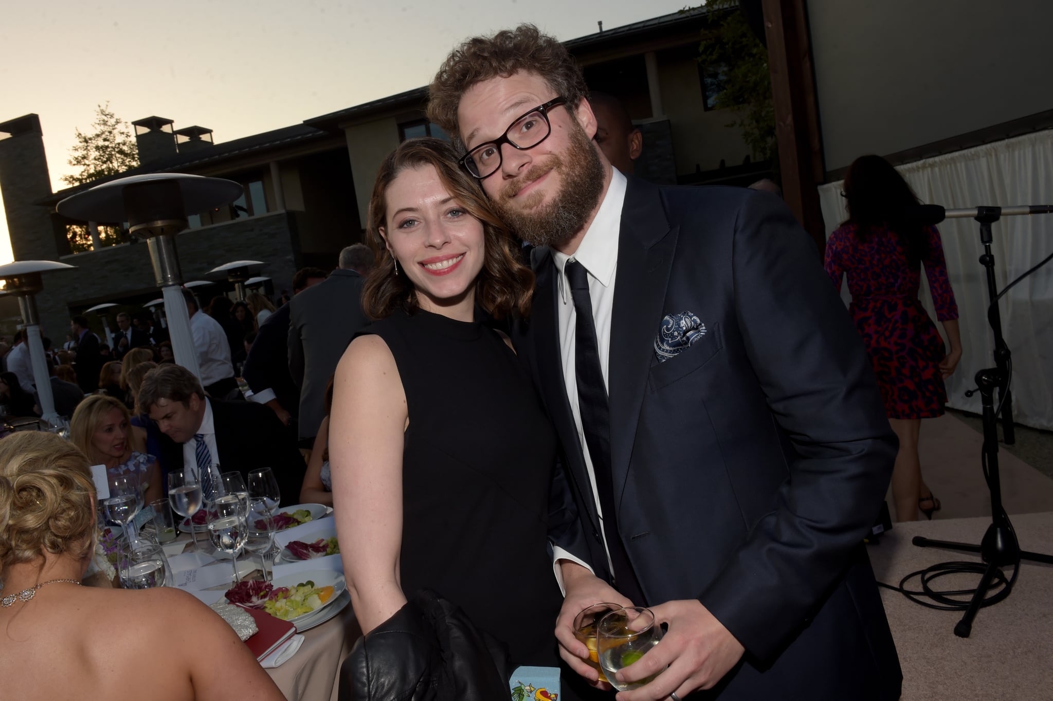 Seth Rogen And Lauren Miller 16 Celebrity Couples Celebrating 5 Years Of Marriage Popsugar Celebrity Photo 13
