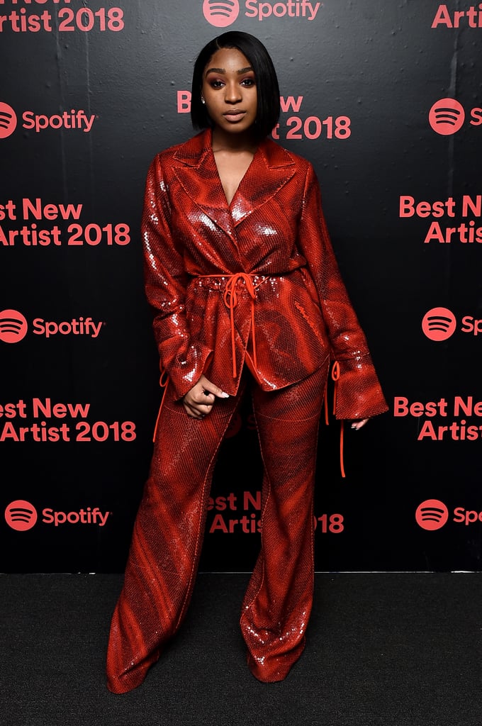 Normani Attends Spotify's Best New Artist Party