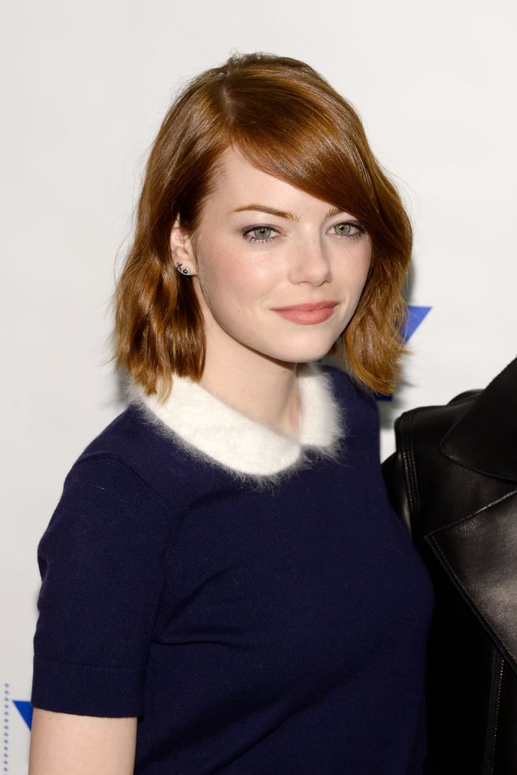Emma Stone Best Celebrity Beauty Looks of the Week Oct. 13, 2014