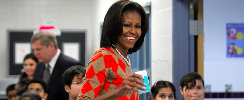 Michelle Obama Wearing J.Crew
