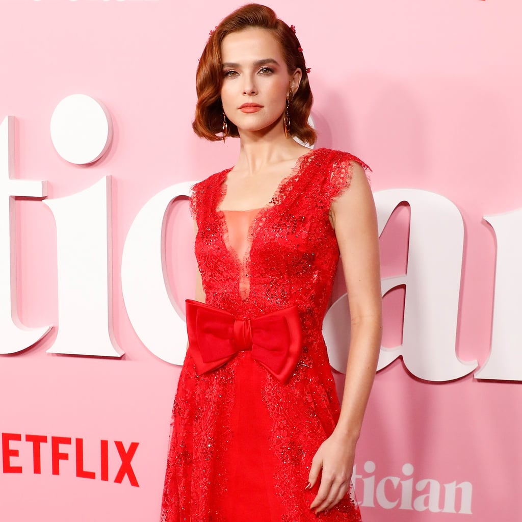 Zoey Deutch Wore a Hot Pink Matching Outfit