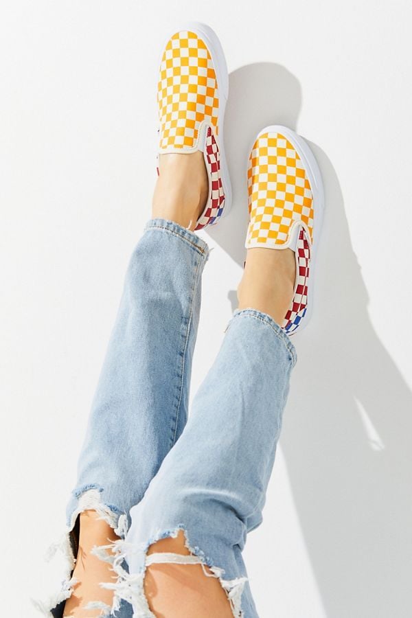 Vans Primary Checkerboard Slip-On Sneaker