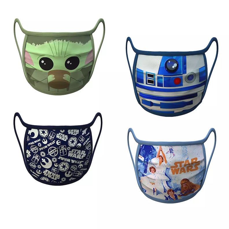 Star Wars Cloth Face Masks 4-Pack Set