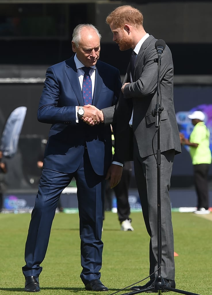 Prince Harry at Opening of Cricket World Cup 2019