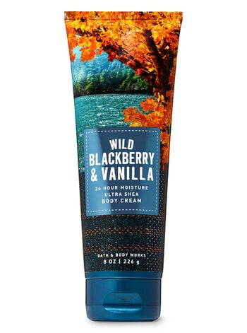 Bath and Body Works Wild Blackberry & Vanilla Ultra Shea Body Cream
