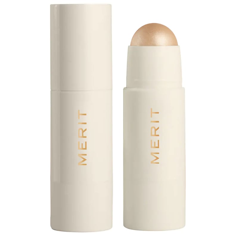 A Champagne Highlighter: Merit Day Glow Highlighting Balm in Cava