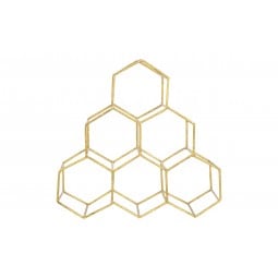 gilded, hex-shaped version