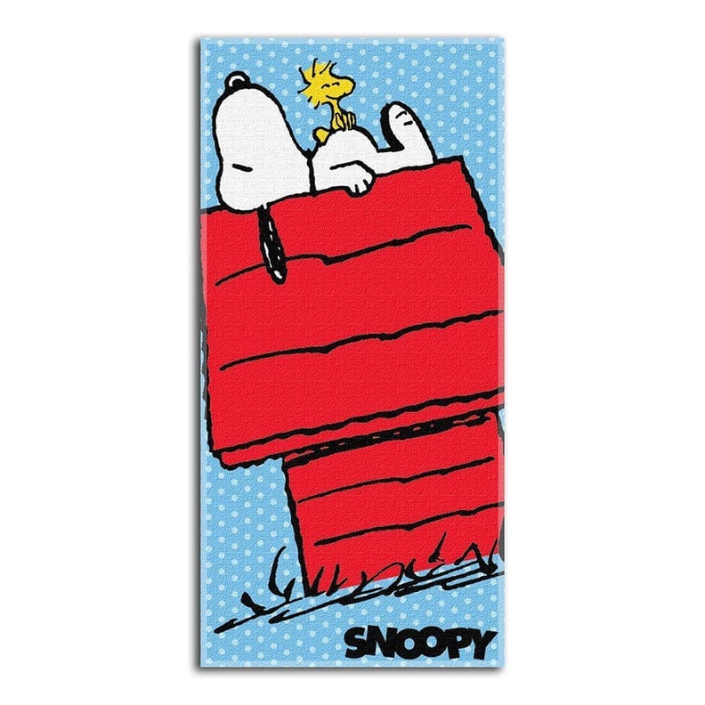 Peanuts Doghouse Beach Towel