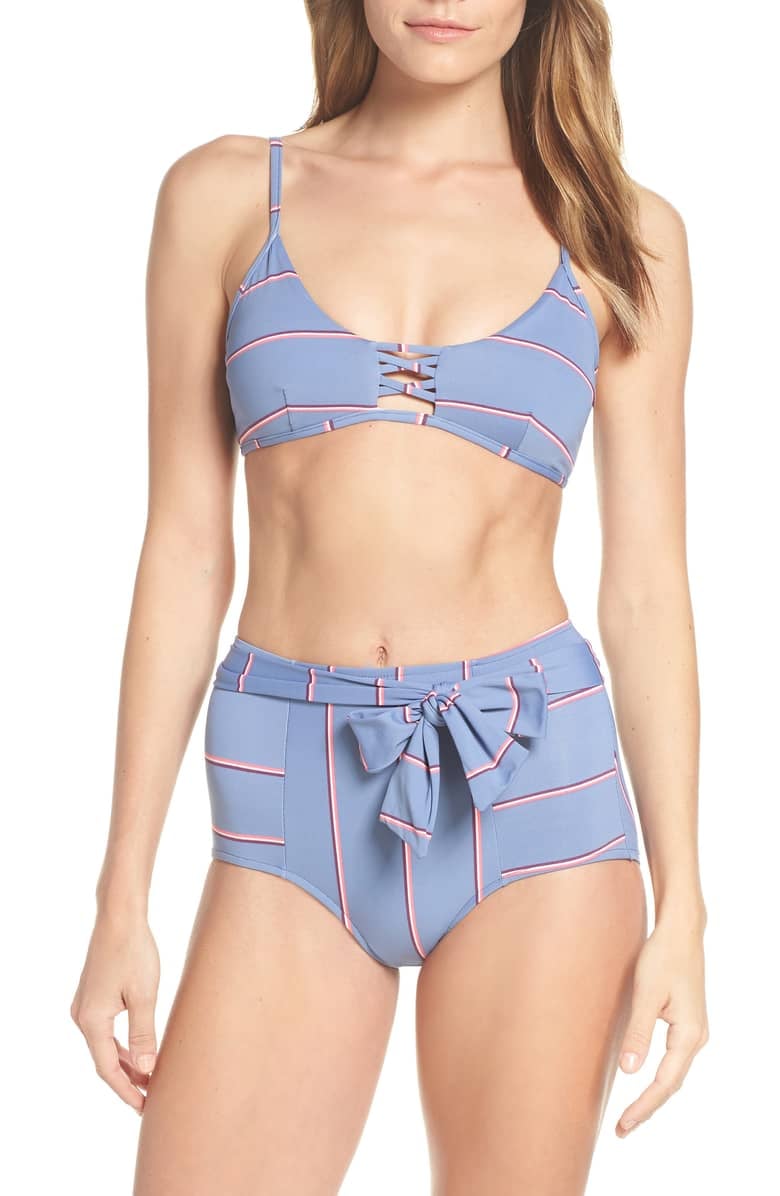 Mompelen cel Ik heb een Engelse les Seafolly Radiance Bikini Top and High Waist Bikini Bottoms | These 18  Tummy-Control Swimsuits Are Losing Inventory Because They're So Flattering  | POPSUGAR Fashion Photo 11
