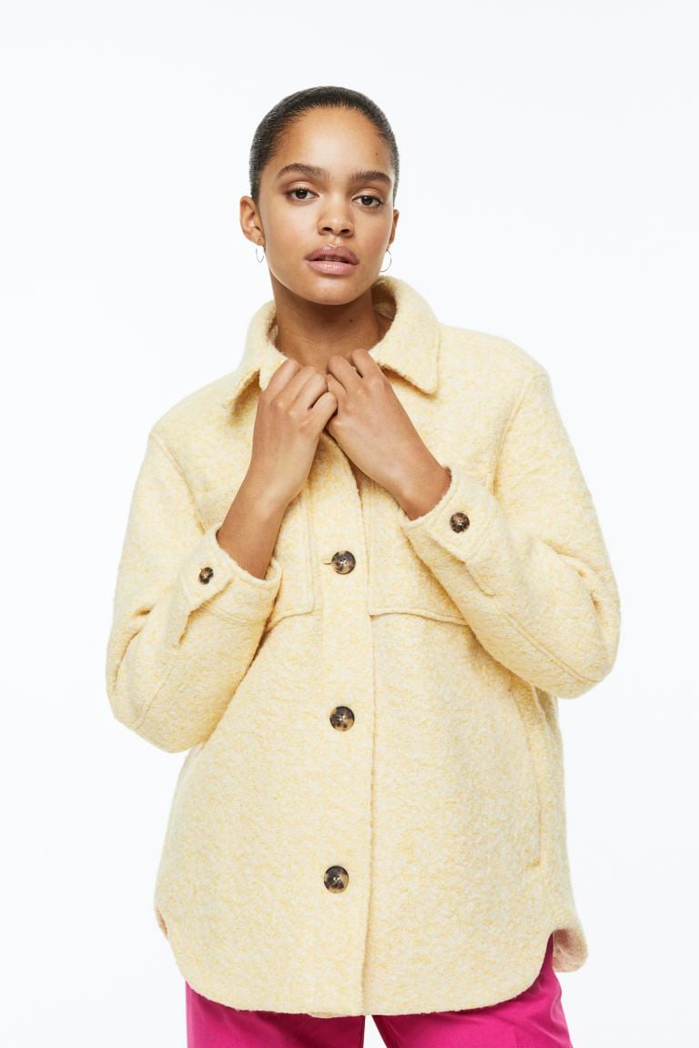 A Cozy Shacket: H&M Wool-Blend Shacket