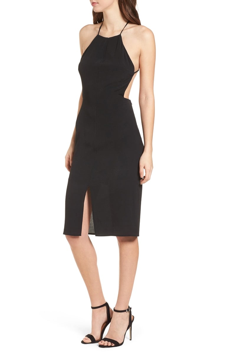 4SI3NNA Backless Sheath Dress