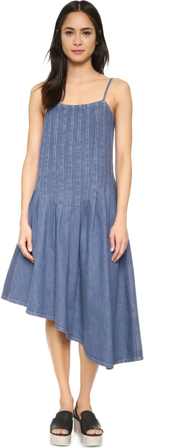 Suno Asymmetrical Denim Dress ($550)
