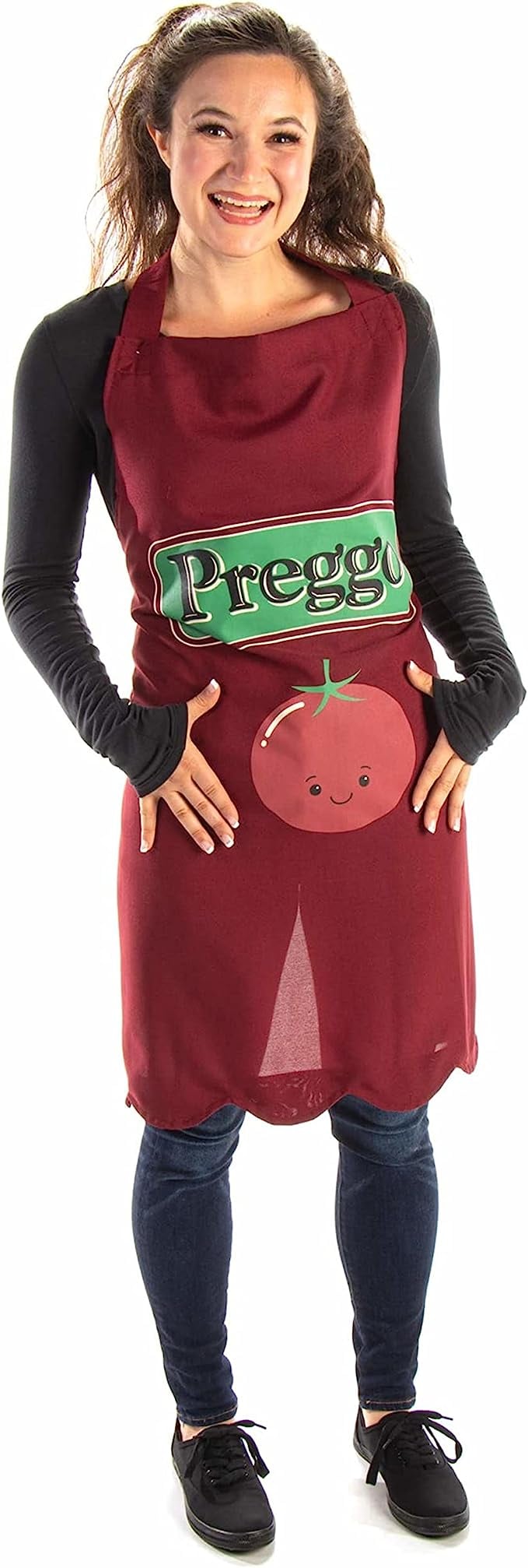 怀孕的万圣节服装的想法:番茄酱罐