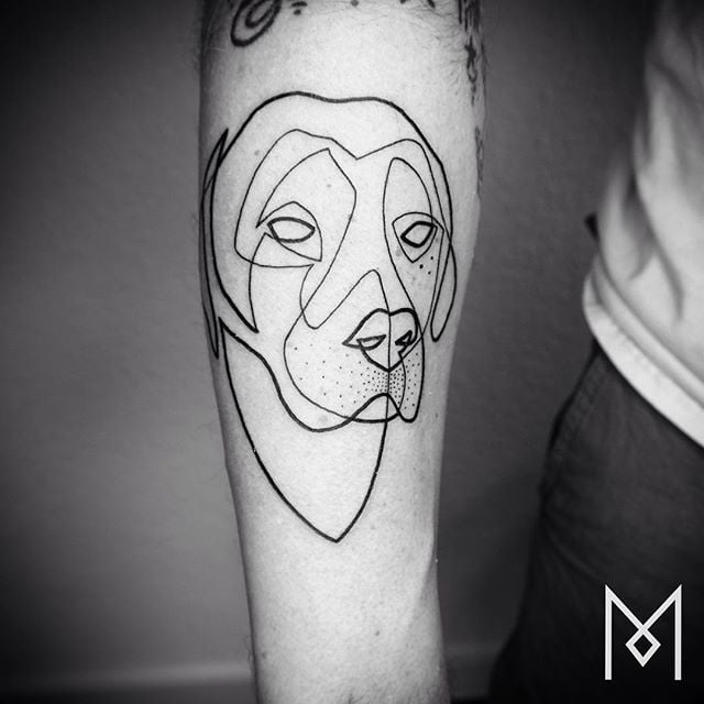 Now THAT'S a cool tattoo for the dog obsessed.