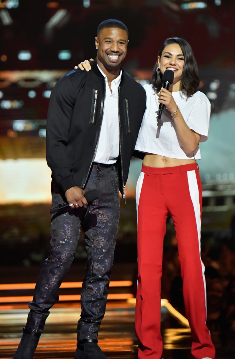 Michael B. Jordan and Mila Kunis