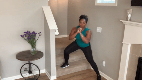 Incline Side Lunge