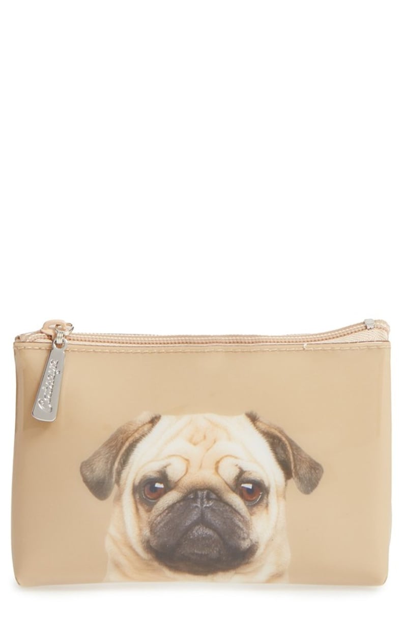 Catseye London Small Pug Zip Pouch