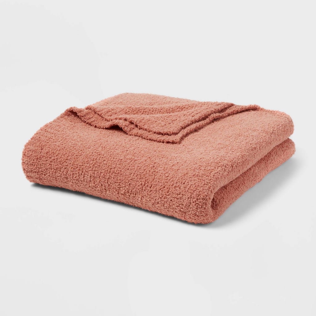 For Keeping Warm: Threshold Cozy Chenille Bed Blanket