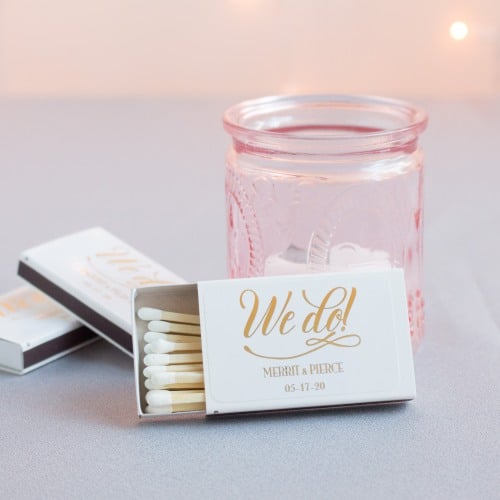 Personalized Wedding Matchboxes