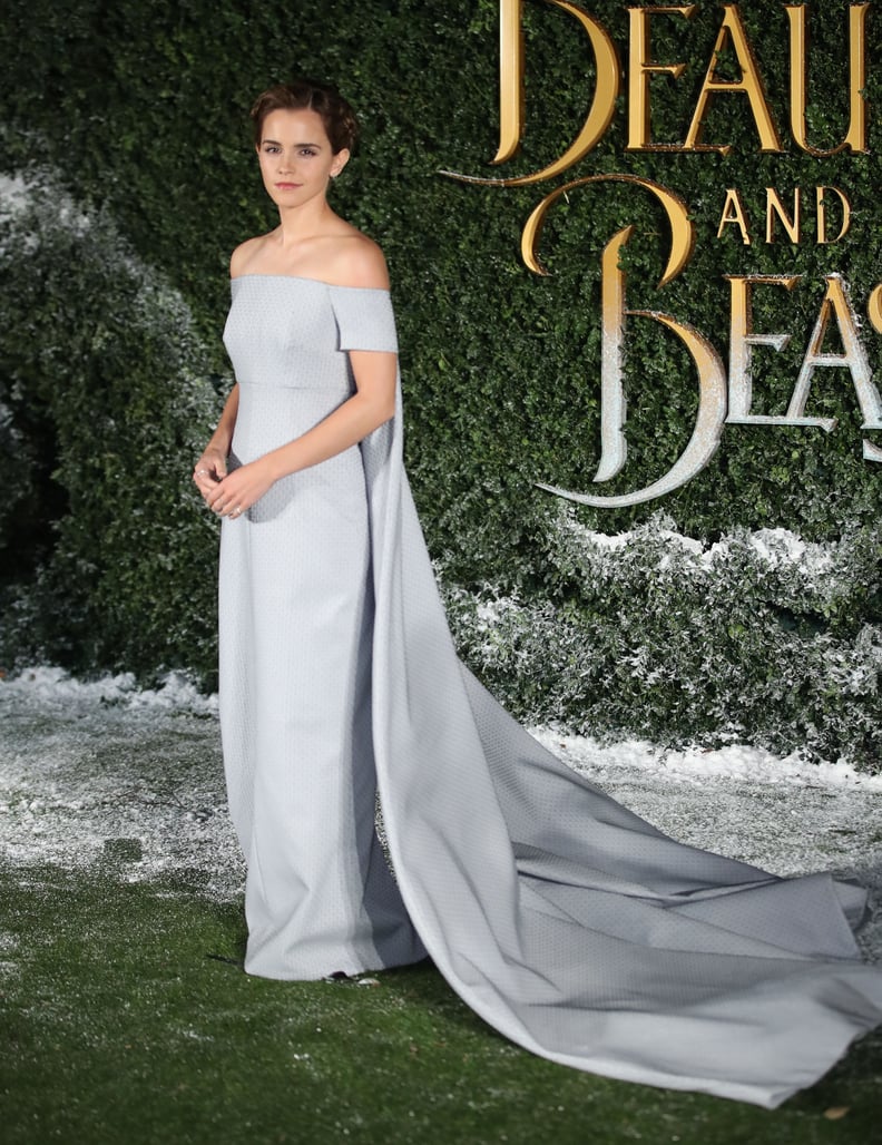 Emma Watson at the 2017 Beauty and the Beast UK Premiere