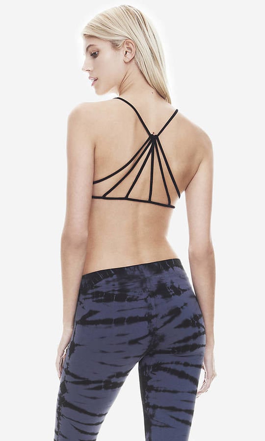 Express Black One Eleven Strappy Back Bralette ($15)