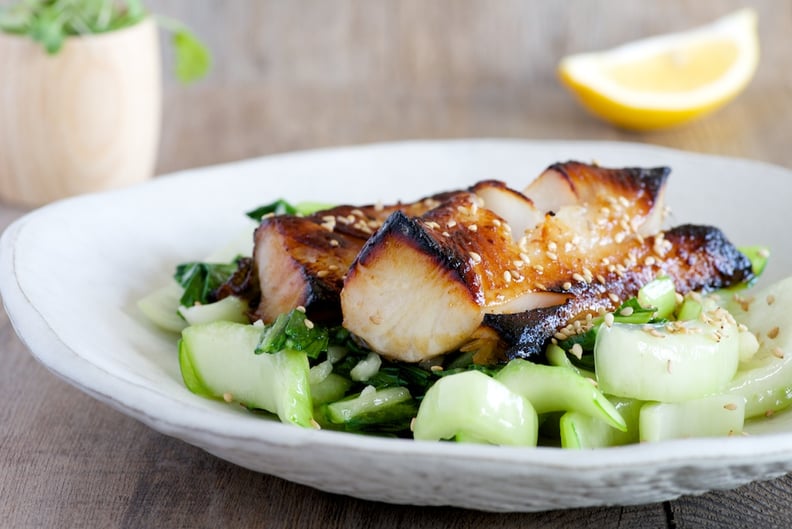 Miso-Glazed Black Cod With Sesame Bok Choy