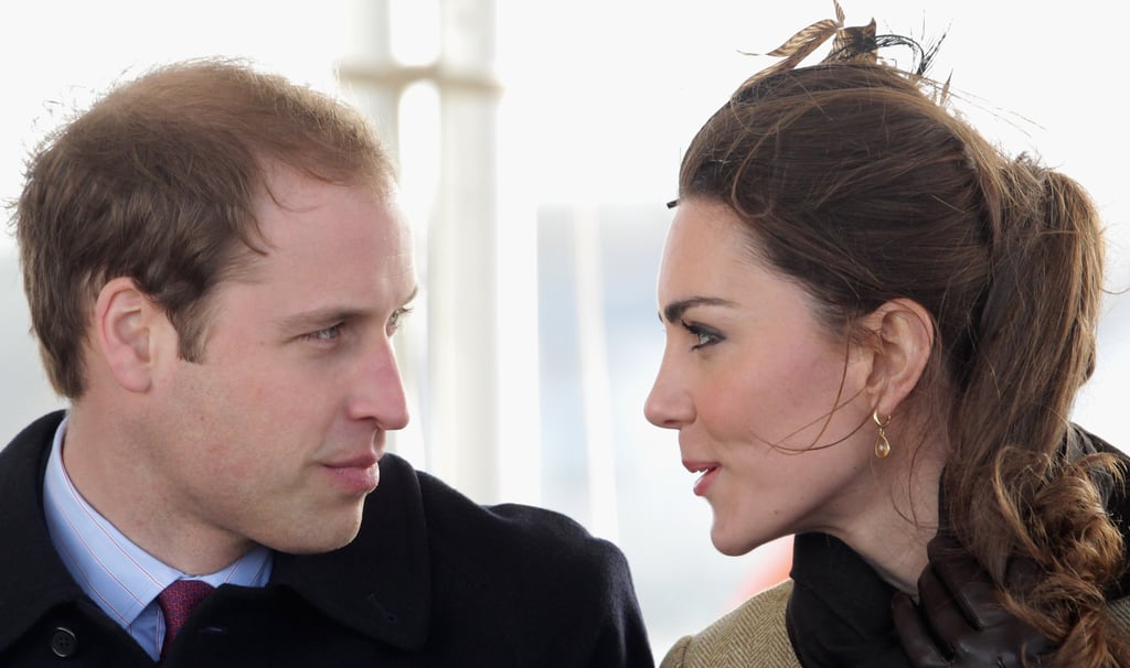 Kate has worn the earrings for many years — seen here on a visit to Anglesey before she was married. Kate has worn the earrings for many years — seen here on a visit to Anglesey before she was married.