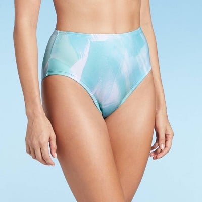 Women's High Waist Medium Coverage Swimsuit Bottom
