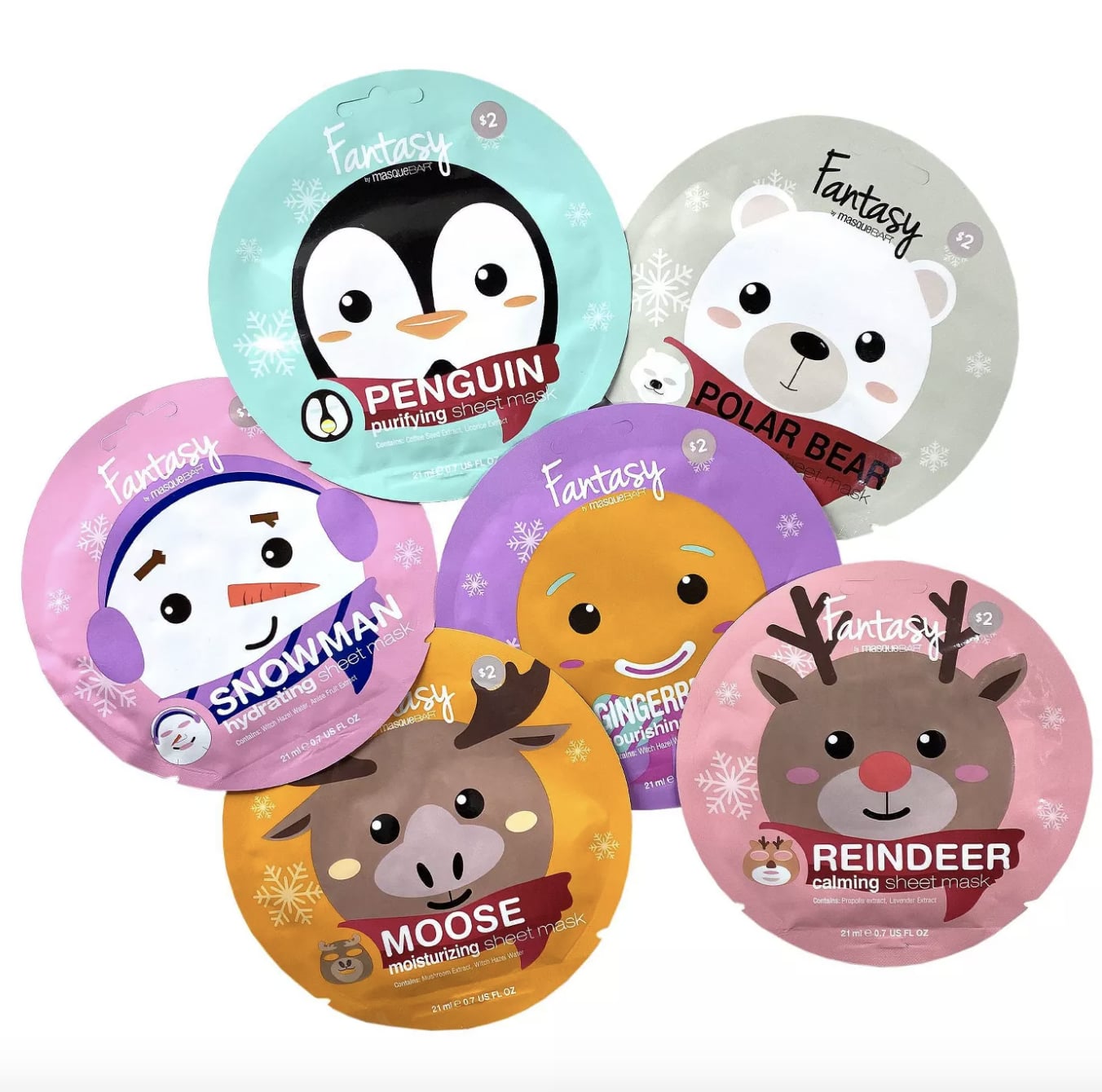 Look Beauty Fantasy Animal Face Mask Set Target S White Elephant Gifts Are So Cheap You Ll Be Buying 2 Of Each All 25 Or Less Popsugar Smart Living Photo 26