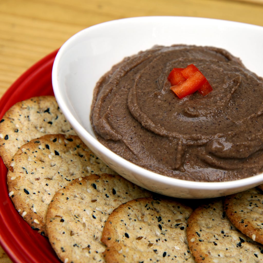 Hummus With Veggies

2 tablespoons black bean hummus: 86 calories
Half a cucumber, sliced: 23 calories
10 baby carrots: 35 calories

Total calories: 144
Greek Yogurt With Chopped Pears

5.3-ounce container of nonfat vanilla Greek yogurt: 110 calories
1/2 medium pear, diced: 52 calories

Total calories: 162