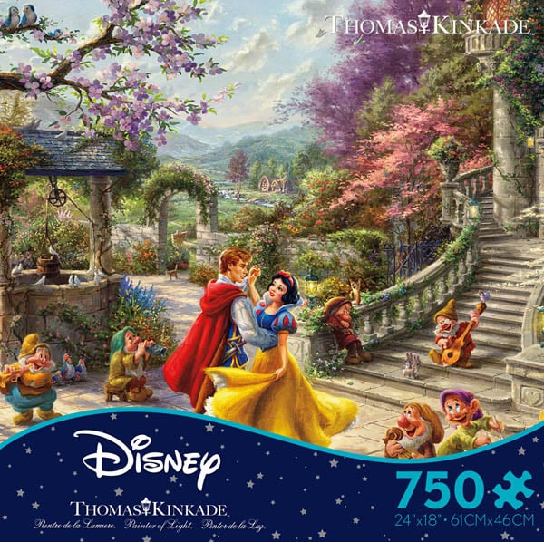 Snow White Dancing in the Sunlight Puzzle