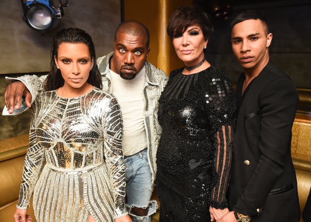 Kim Kardashian and Kanye West at the 2016 Met Gala
