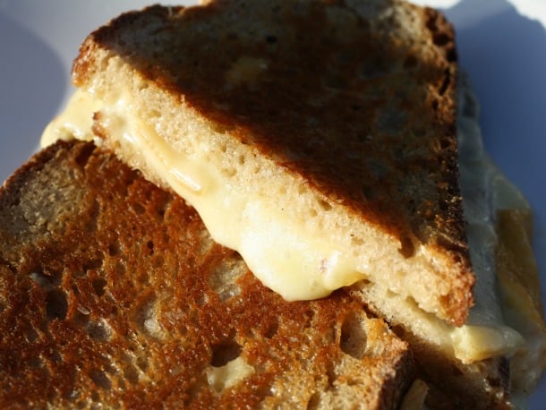 Raclette Grilled Cheese Sandwich