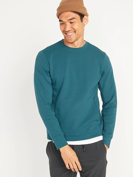 Old Navy Dynamic Fleece Hidden-Pocket Sweatshirt for Men