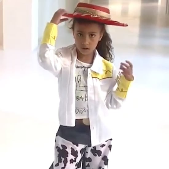 Kim Kardashian and North West Old Town Road Instagram Video