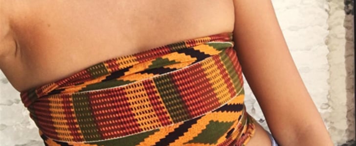 Mom Posing in Crop Top