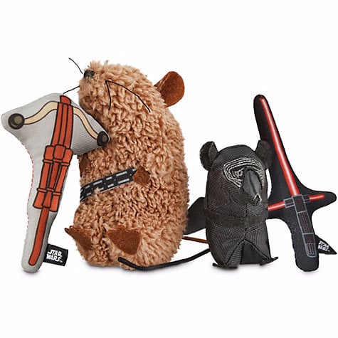 Star Wars Chewie & Kylo Ren Cat Toy ($13)