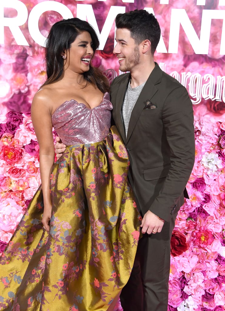 Miley Cyrus and Nick Jonas at Isn't It Romantic Premiere