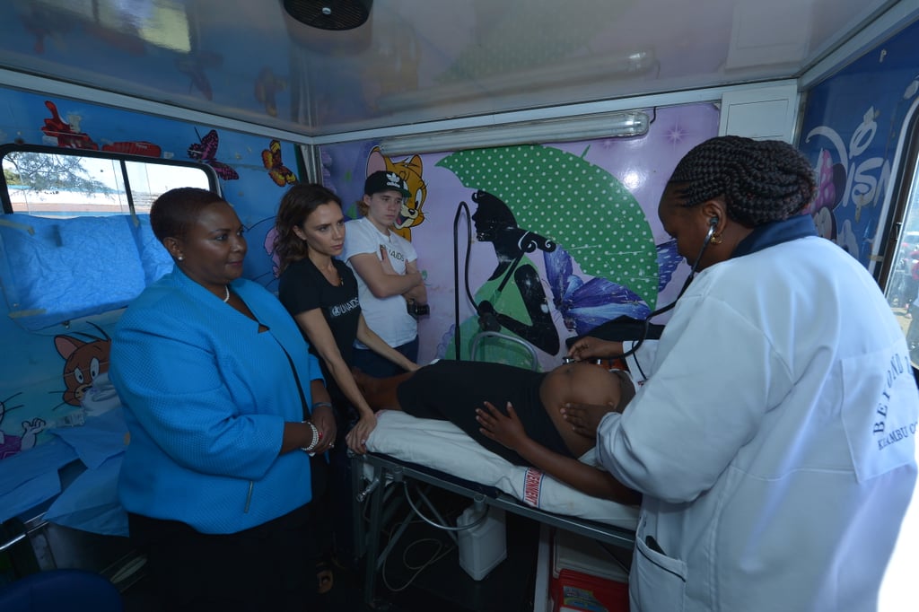 Victoria and Brooklyn Beckham Visit Kenya With UNAIDS 2016
