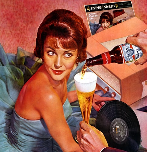 Just listening to some records and enjoying a brewski.